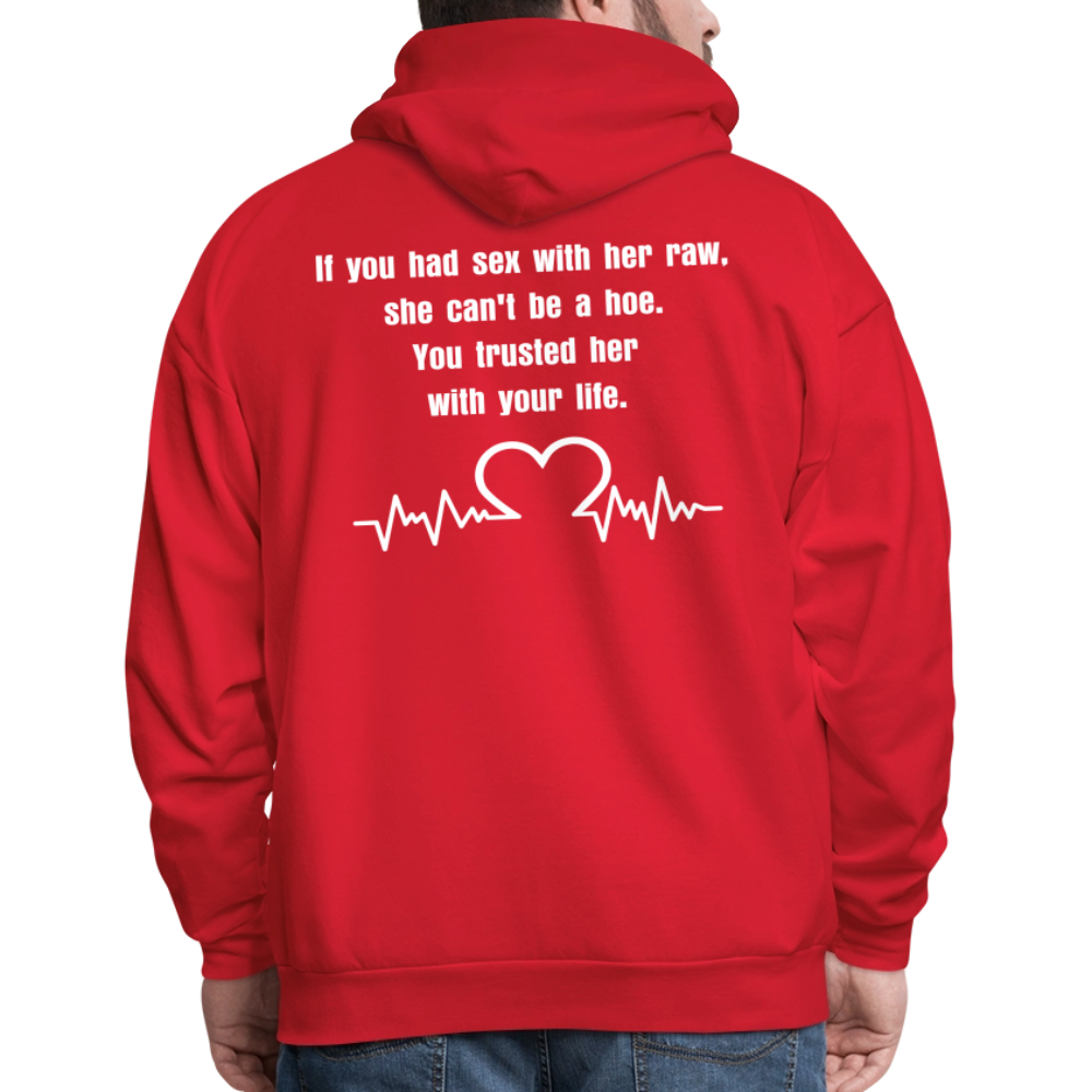 Men's Hoodie - red