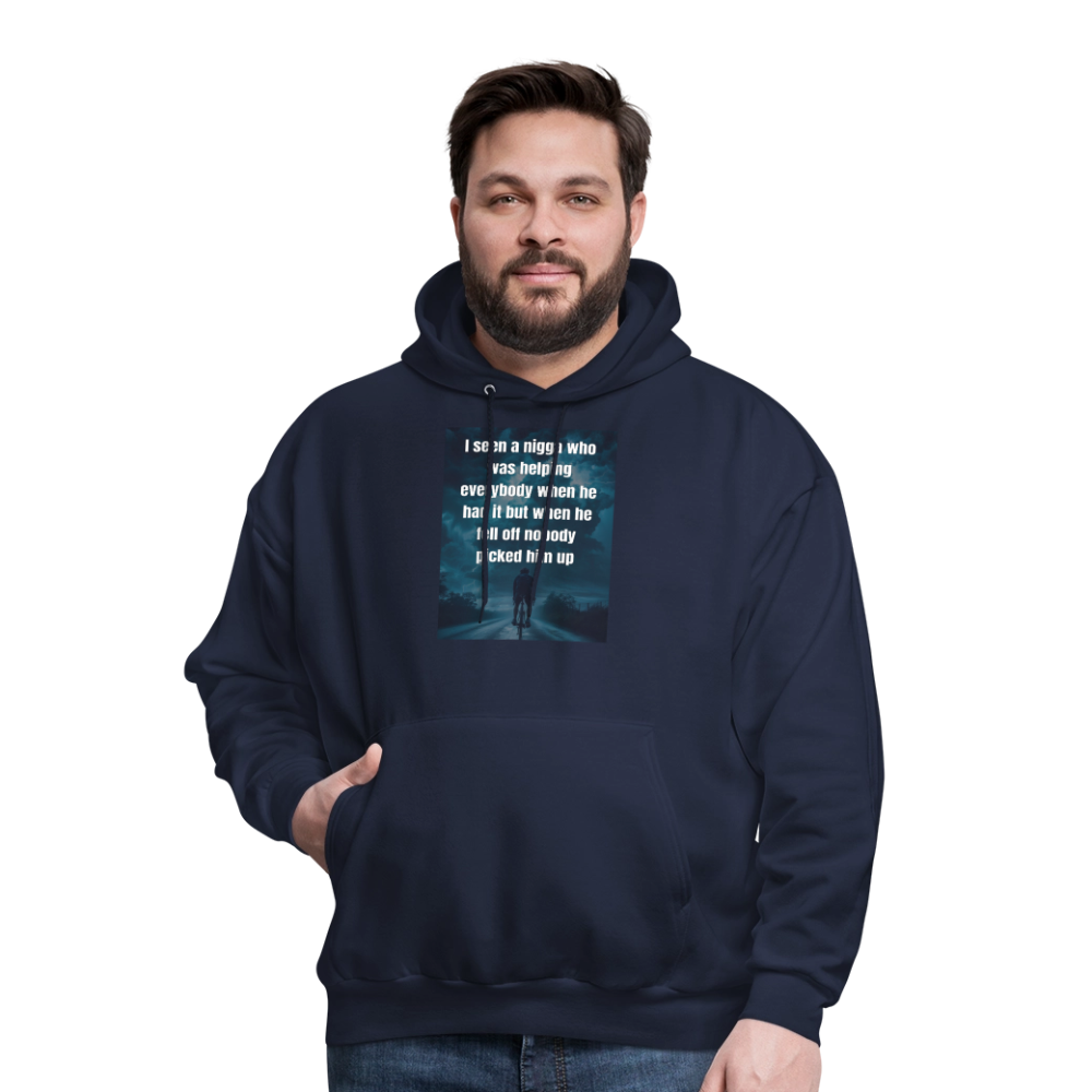 Men's Hoodie - navy