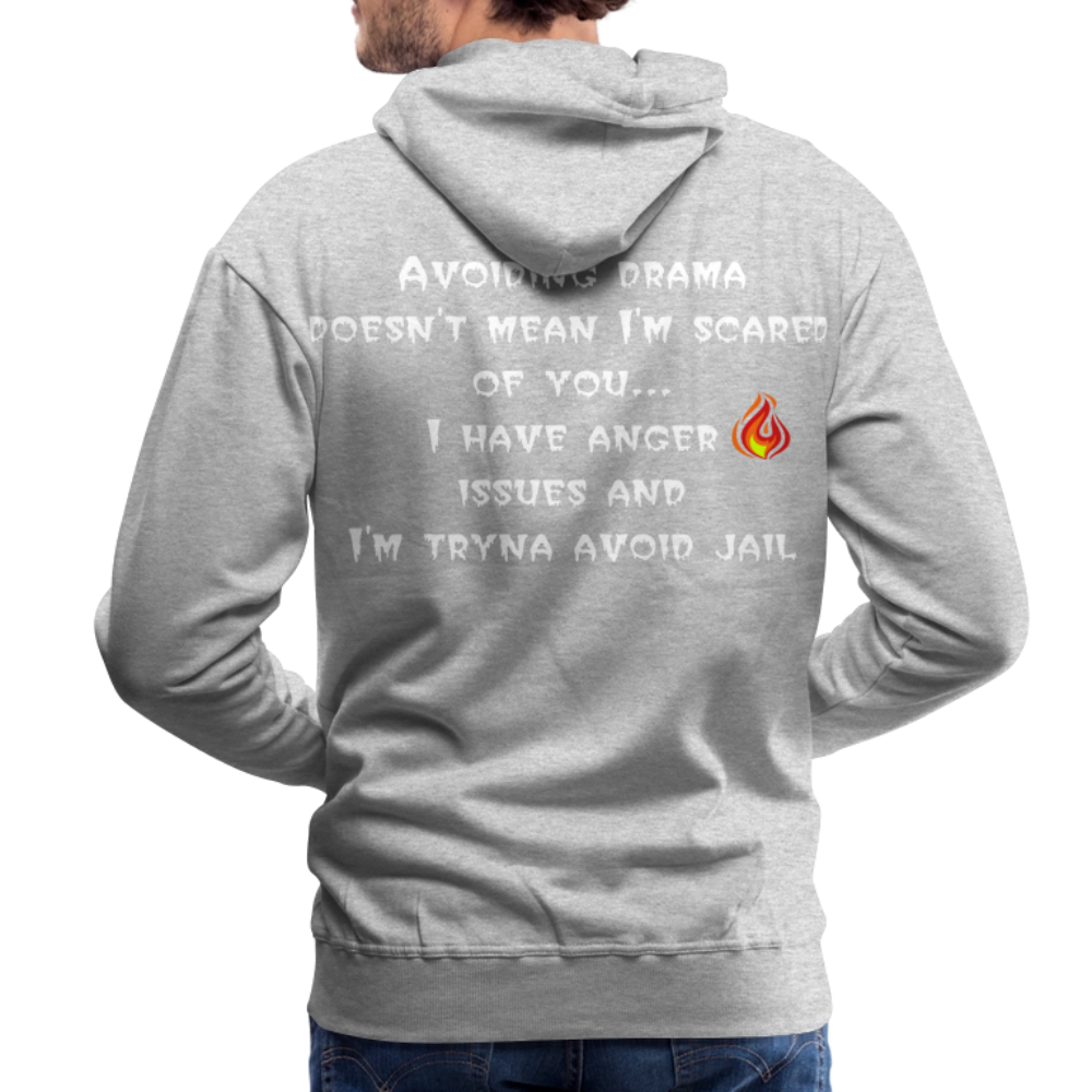 Men’s Premium Hoodie - heather grey