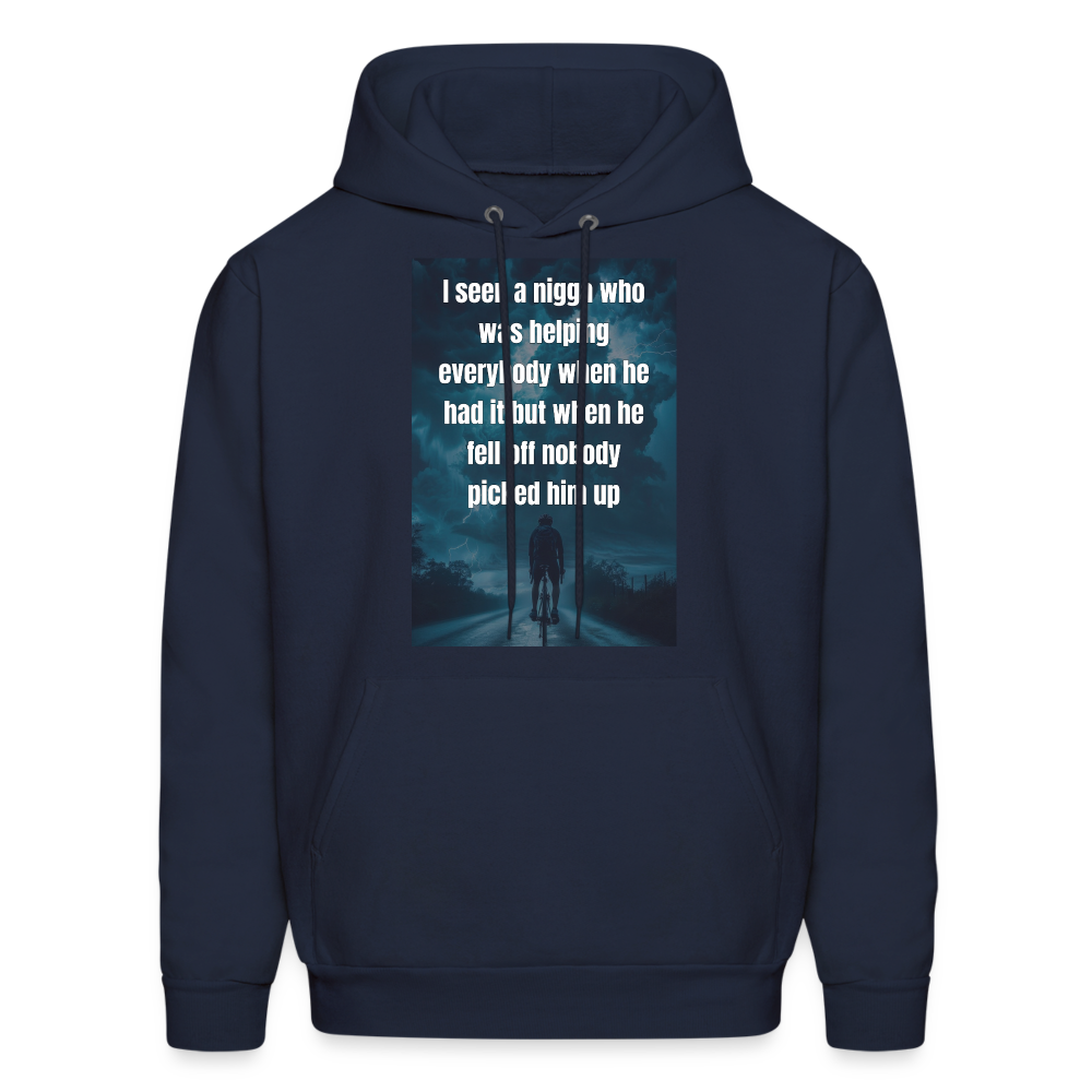 Men's Hoodie - navy