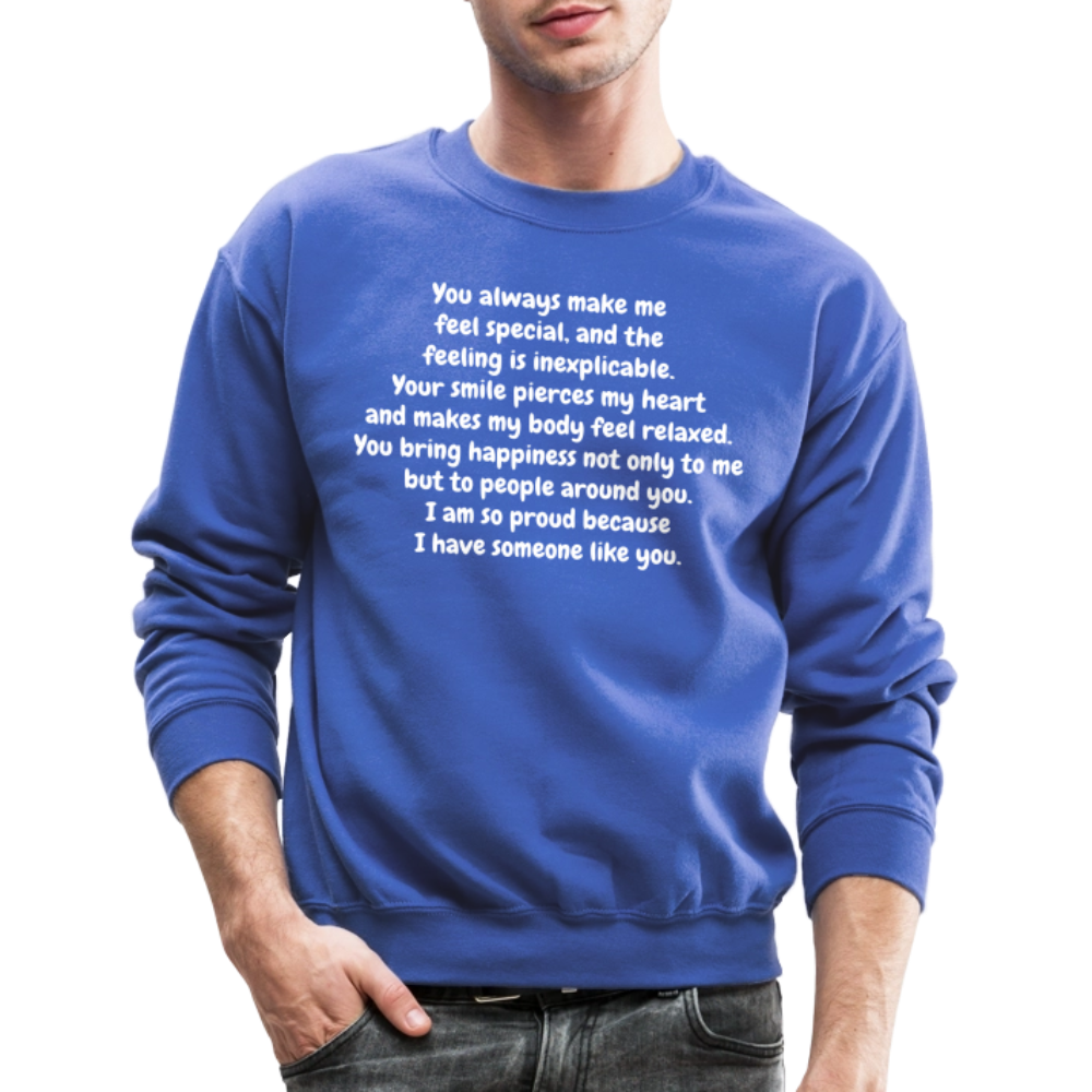 Crewneck Sweatshirt - royal blue