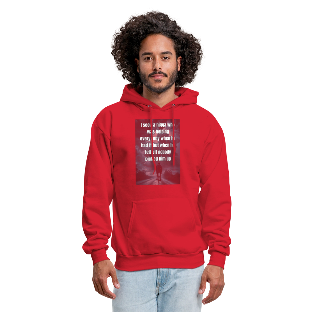 Men's Hoodie - red