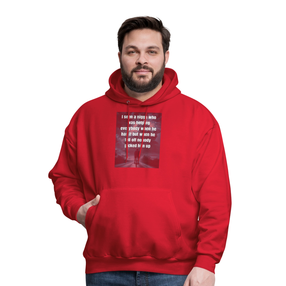 Men's Hoodie - red