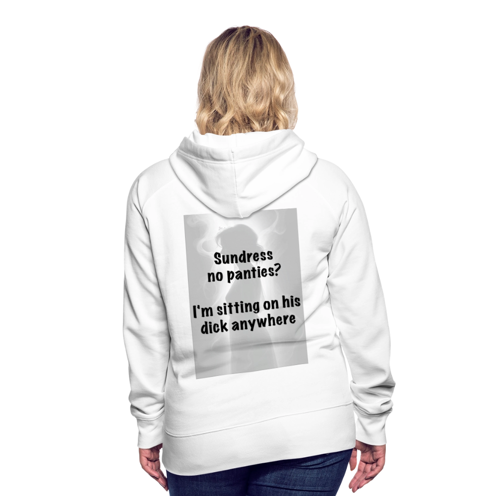 Women’s Premium Hoodie - white