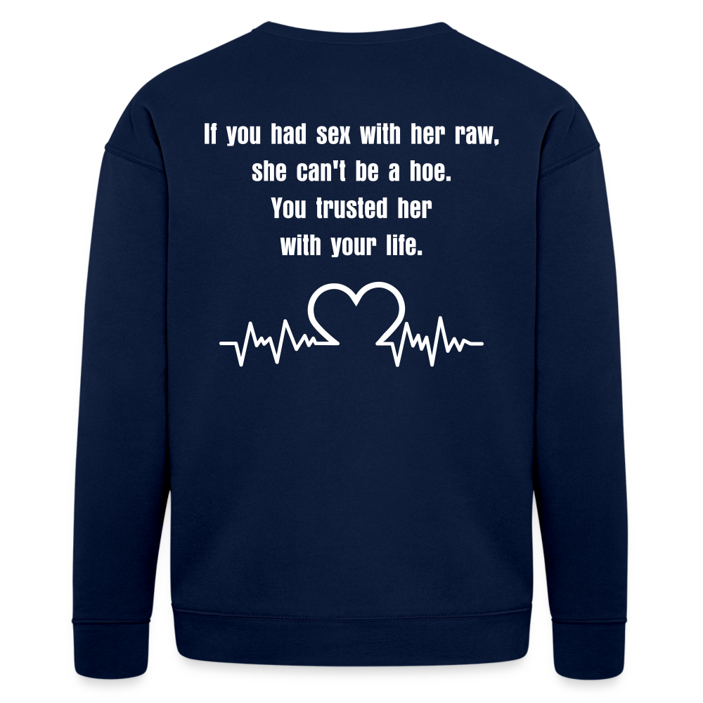 Bella + Canvas Unisex Sweatshirt - navy