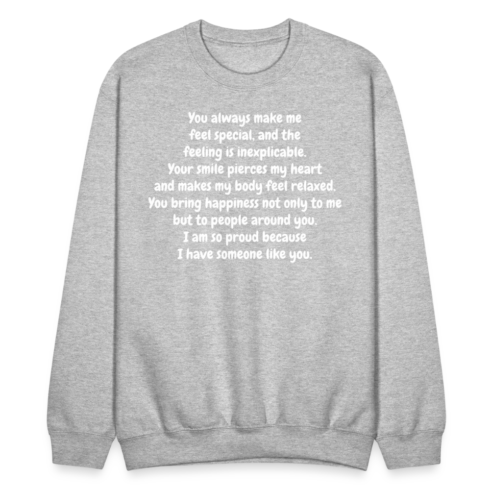 Crewneck Sweatshirt - heather gray