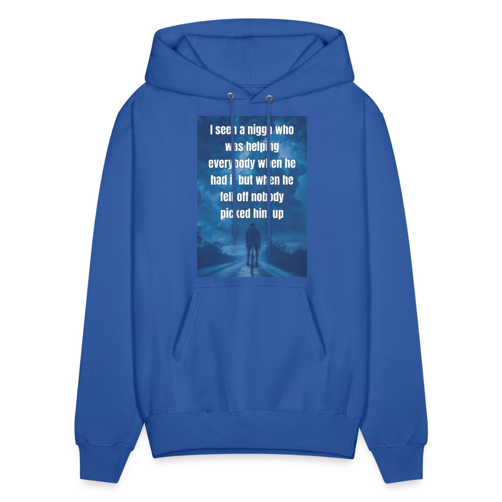 Men's Hoodie - royal blue