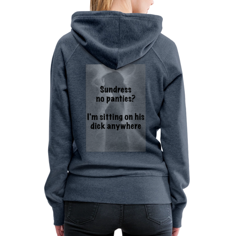 Women’s Premium Hoodie - heather denim