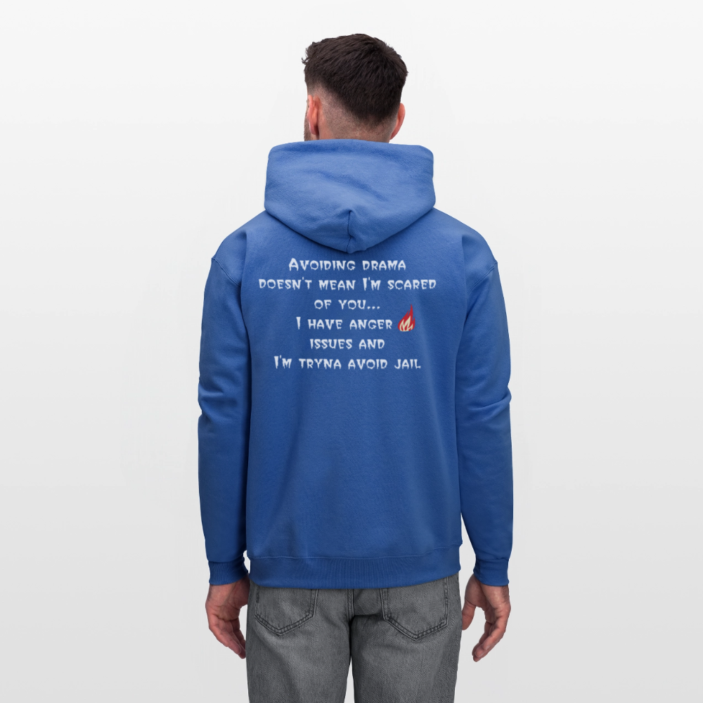 Men's Hoodie - royal blue