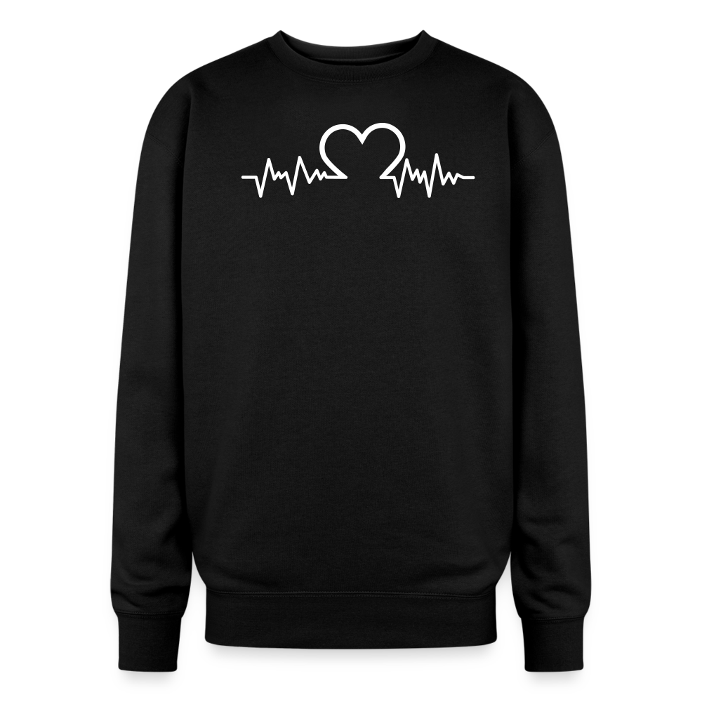 Oversized Crewneck Sweatshirt - black