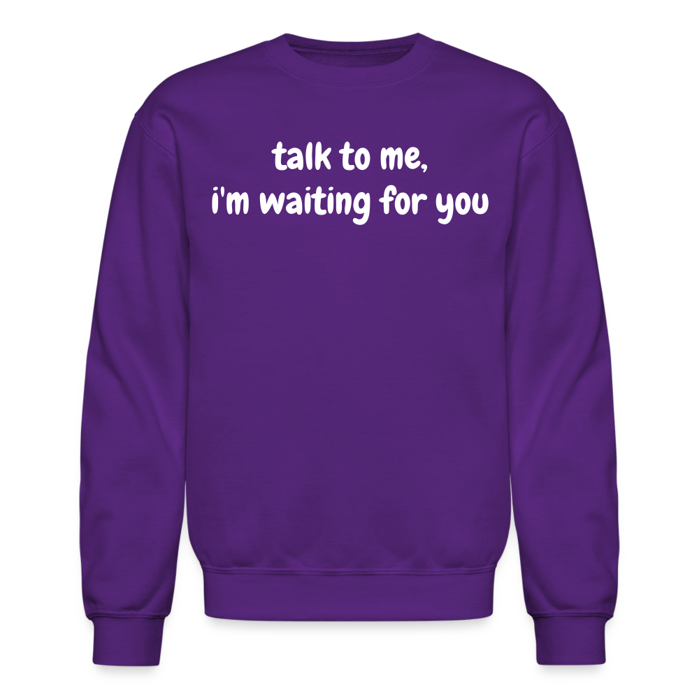 Crewneck Sweatshirt - purple