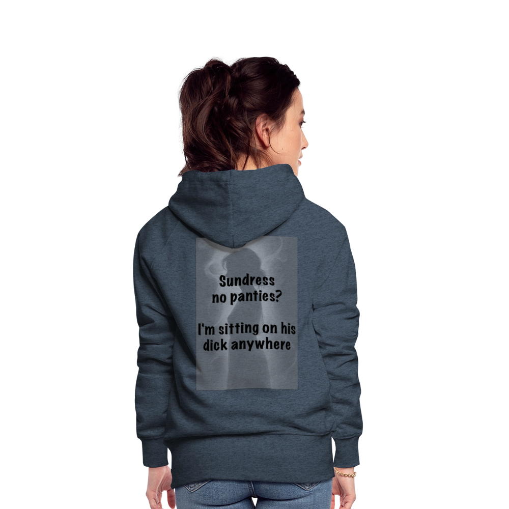 Women’s Premium Hoodie - heather denim