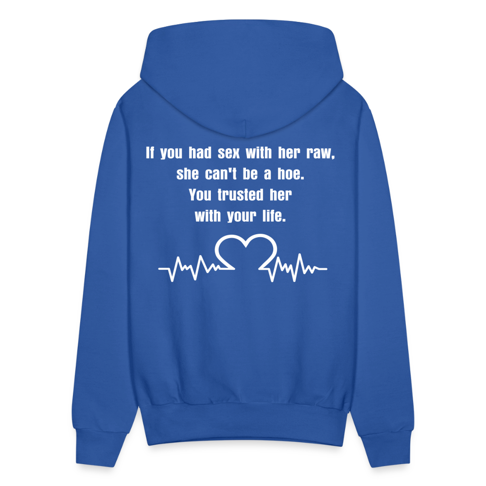 Men's Hoodie - royal blue