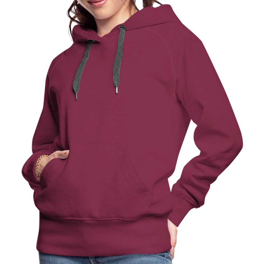 Women’s Premium Hoodie - burgundy