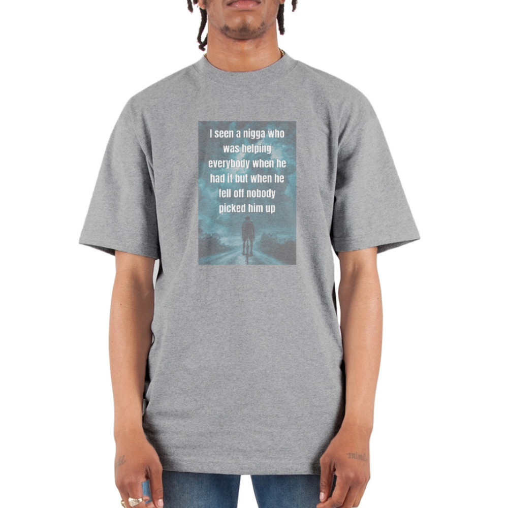 Unisex Oversized Heavyweight T-Shirt - heather gray