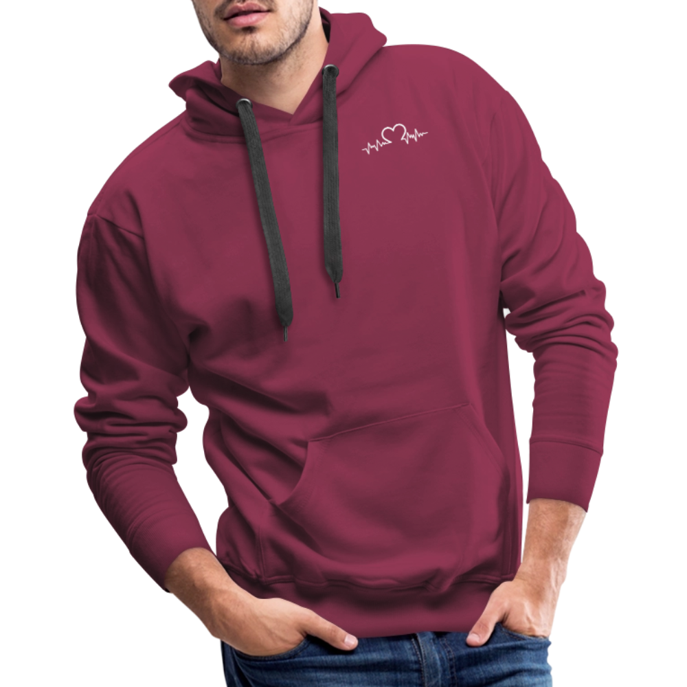 Men’s Premium Hoodie - burgundy