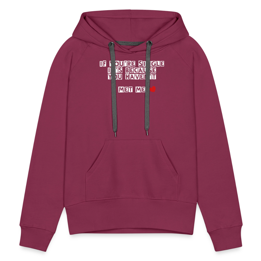 Women’s Premium Hoodie - burgundy