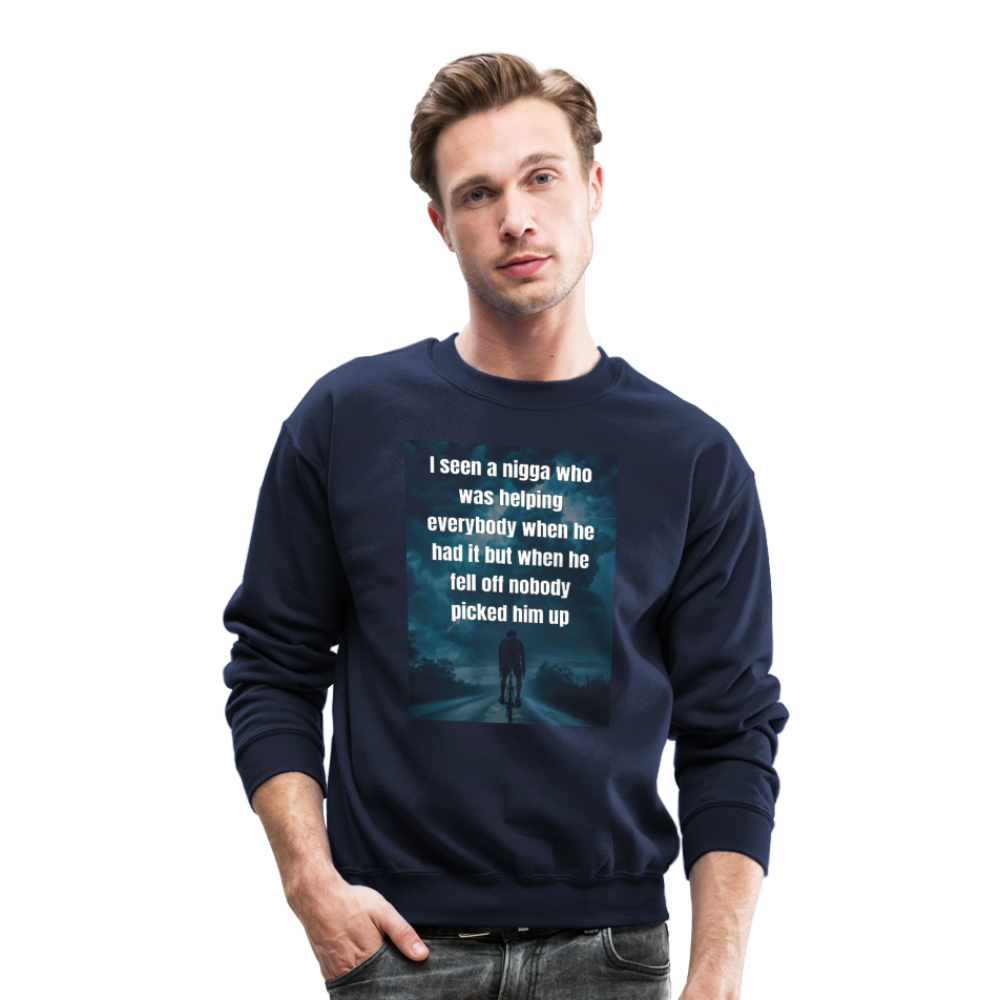 Crewneck Sweatshirt - navy