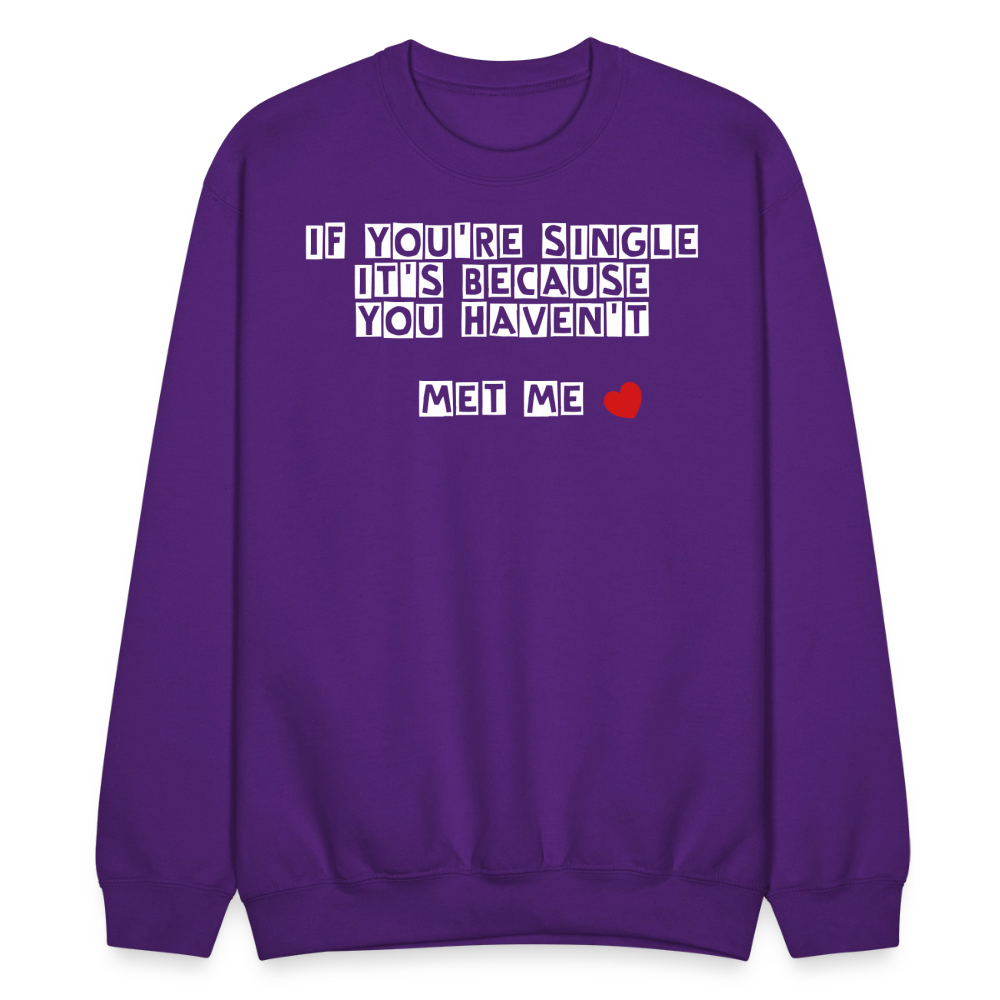 Crewneck Sweatshirt - purple