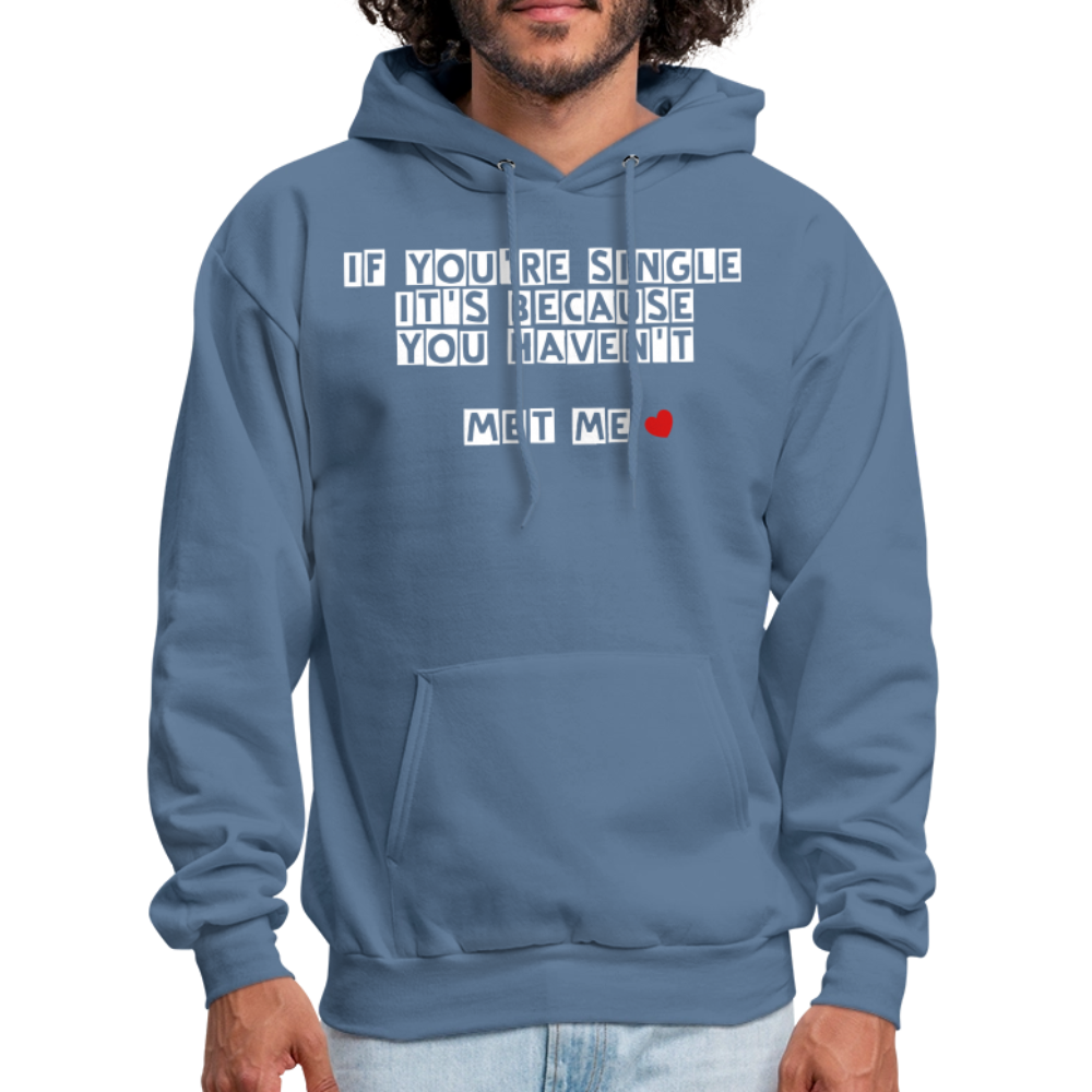 Men's Hoodie - denim blue