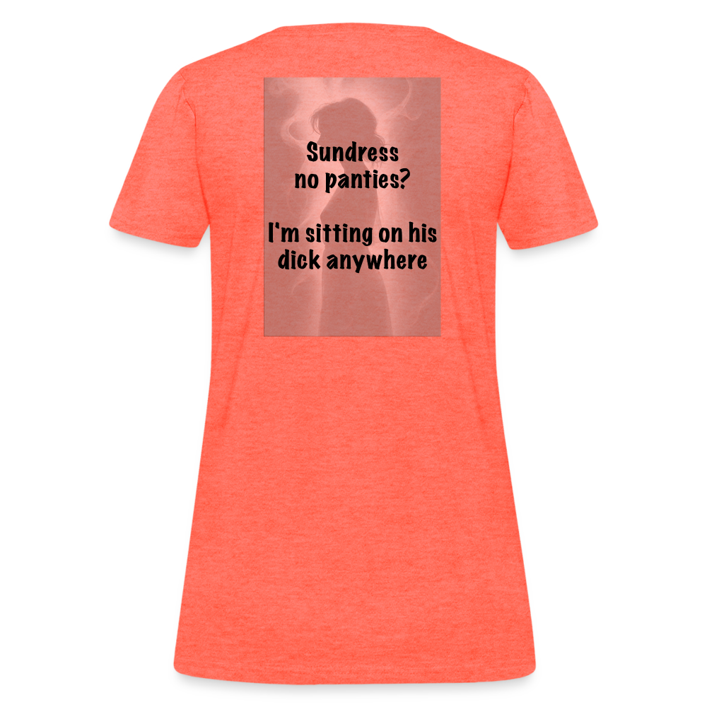 Women's T-Shirt - heather coral