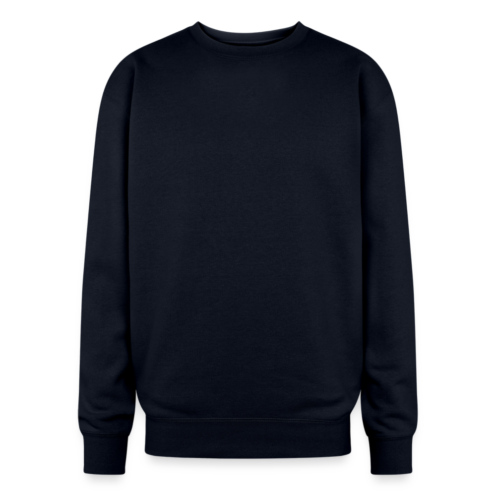 Oversized Crewneck Sweatshirt - navy