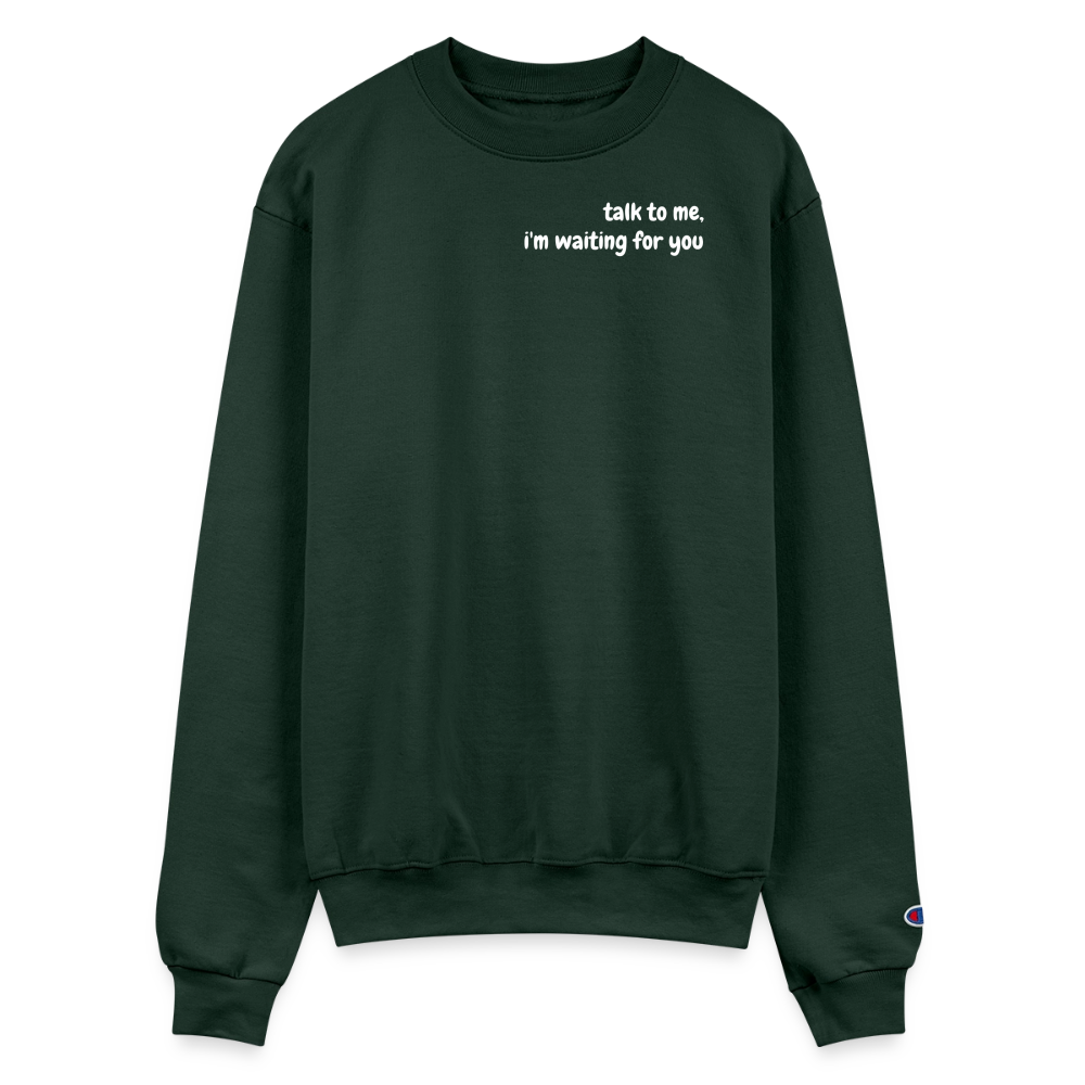 Champion Unisex Powerblend Sweatshirt - Dark Green