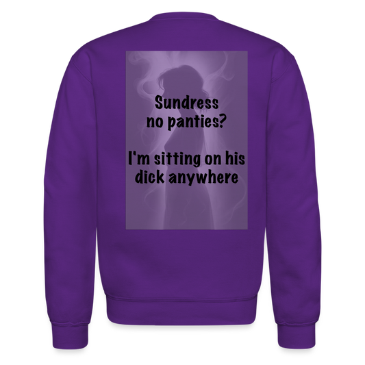 Crewneck Sweatshirt - purple