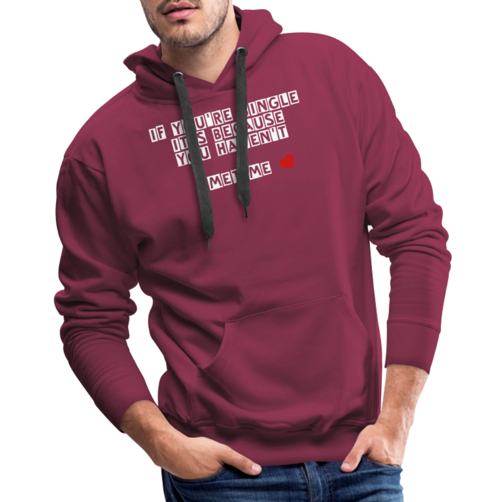 Men’s Premium Hoodie - burgundy