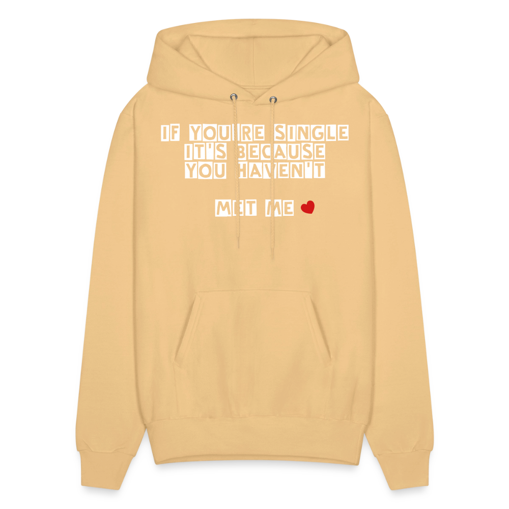 Men's Hoodie - light gold 