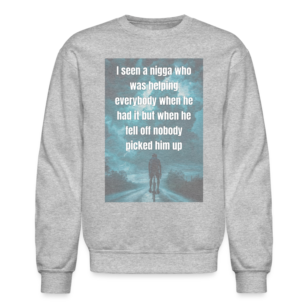 Crewneck Sweatshirt - heather gray