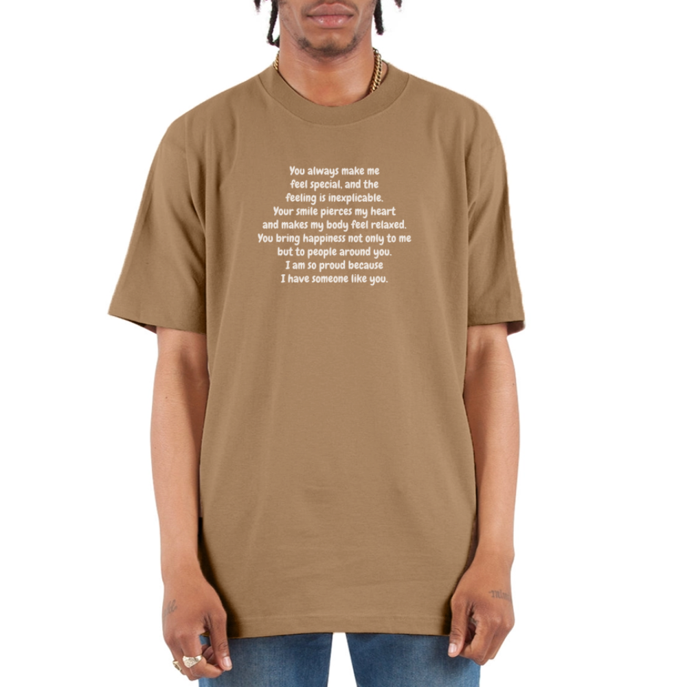 Unisex Oversized Heavyweight T-Shirt - khaki