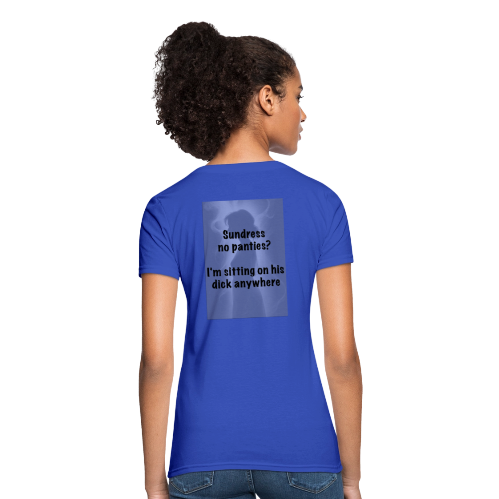 Women's T-Shirt - royal blue