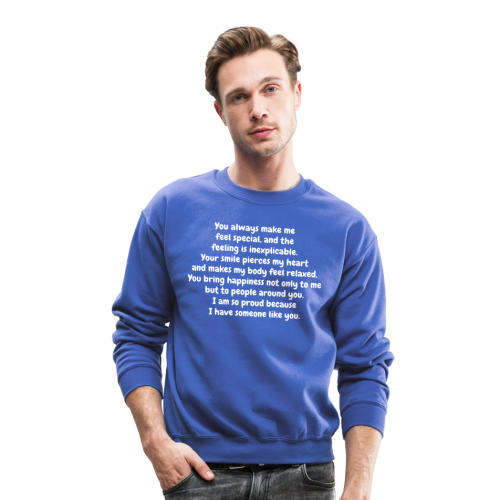 Crewneck Sweatshirt - royal blue