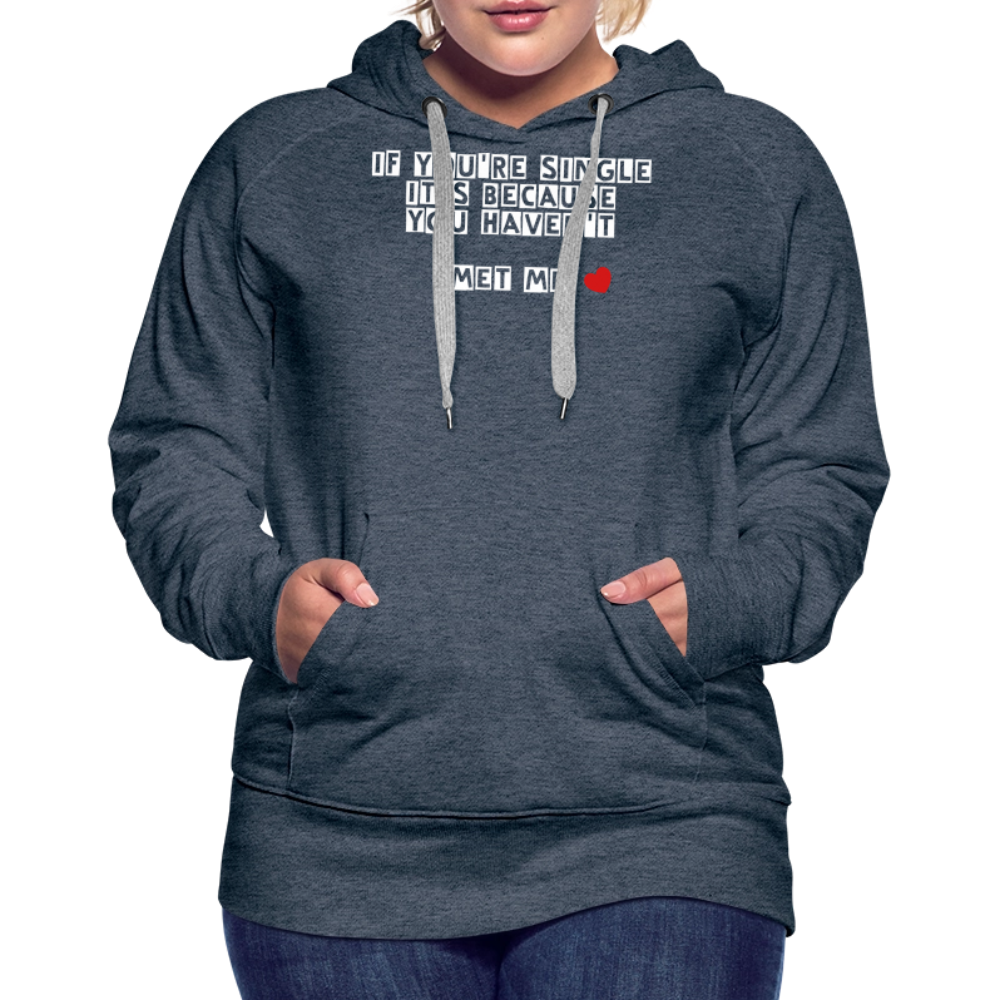 Women’s Premium Hoodie - heather denim