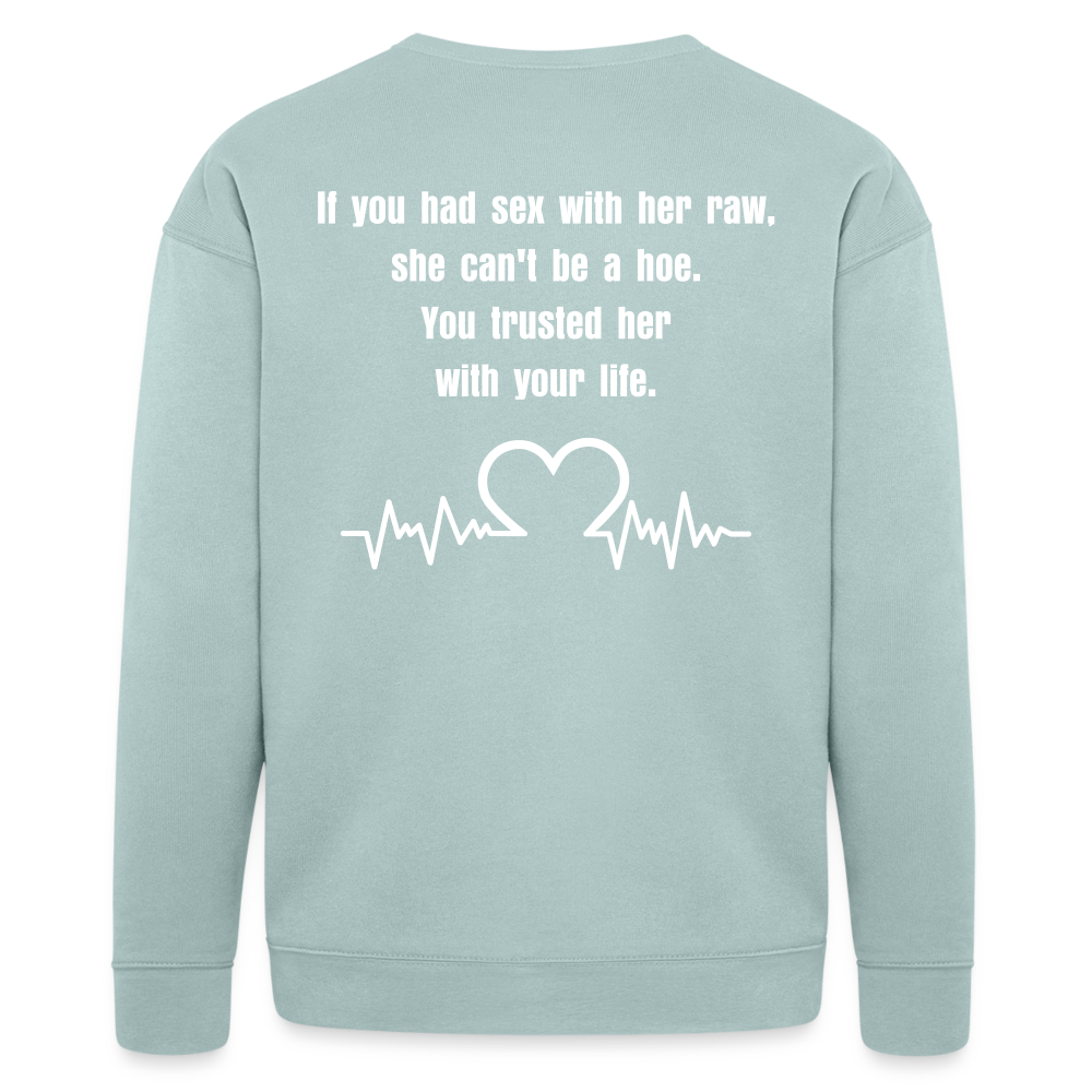 Bella + Canvas Unisex Sweatshirt - dusty blue