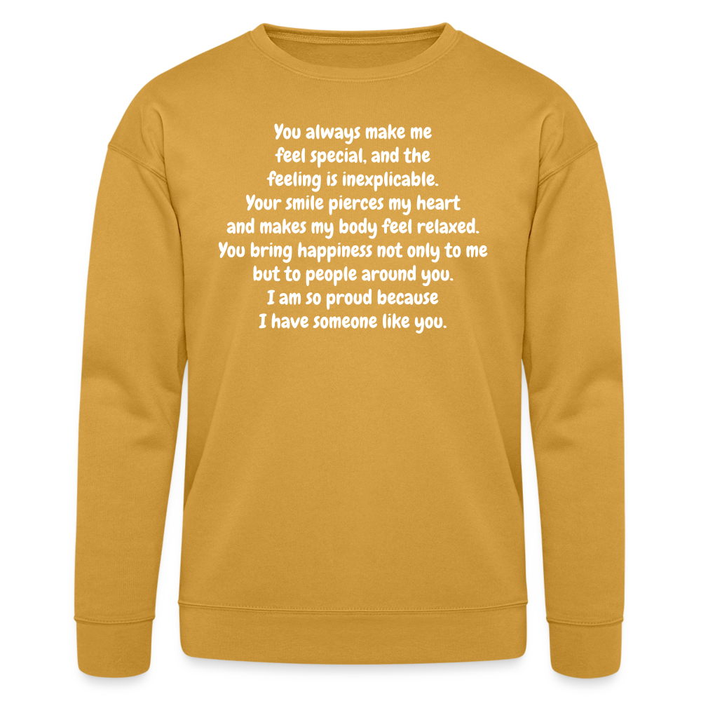 Bella + Canvas Unisex Sweatshirt - heather mustard