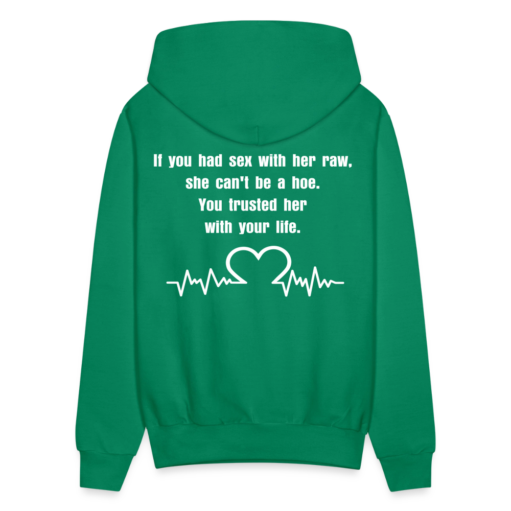 Men's Hoodie - kelly green