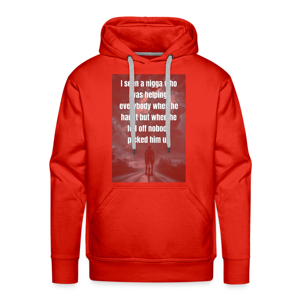 Men’s Premium Hoodie - red