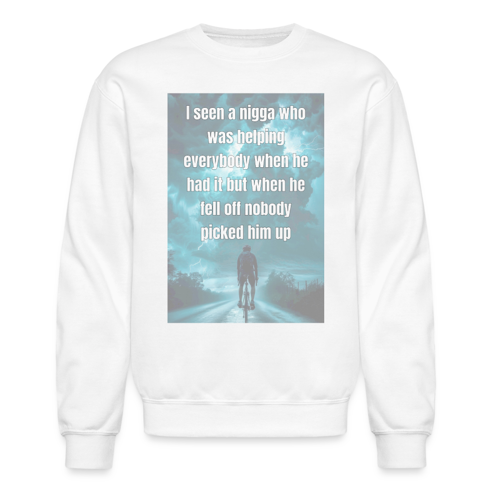 Crewneck Sweatshirt - white