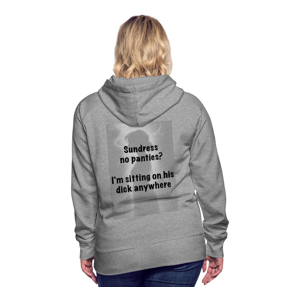 Women’s Premium Hoodie - heather grey