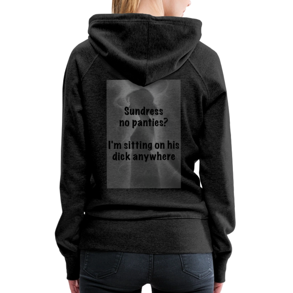 Women’s Premium Hoodie - charcoal grey