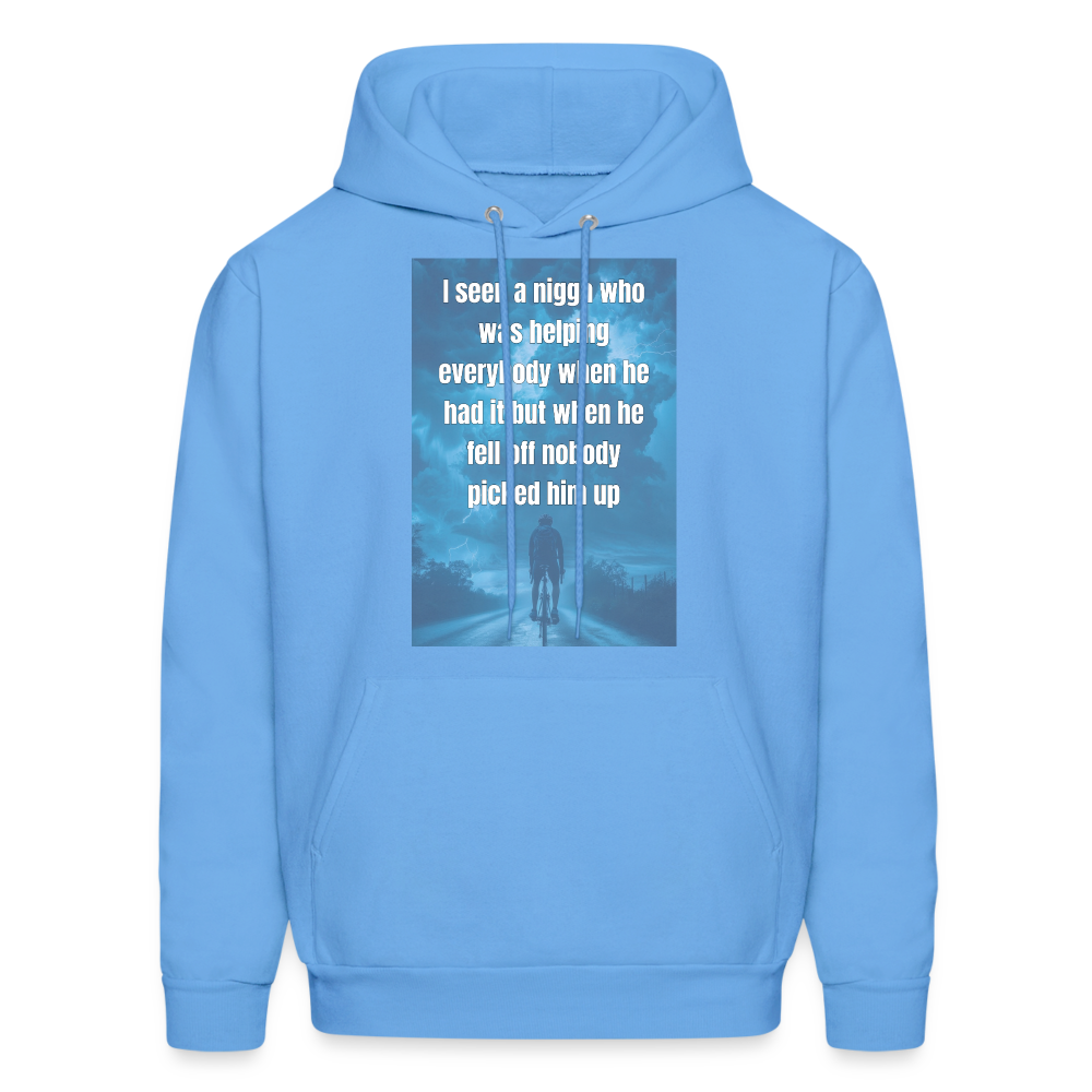 Men's Hoodie - carolina blue