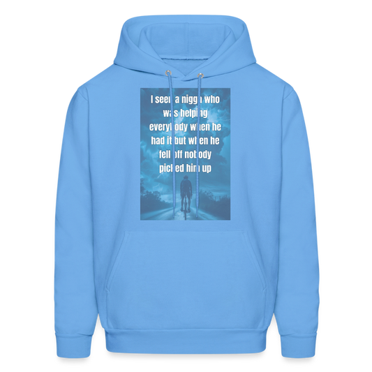 Men's Hoodie - carolina blue