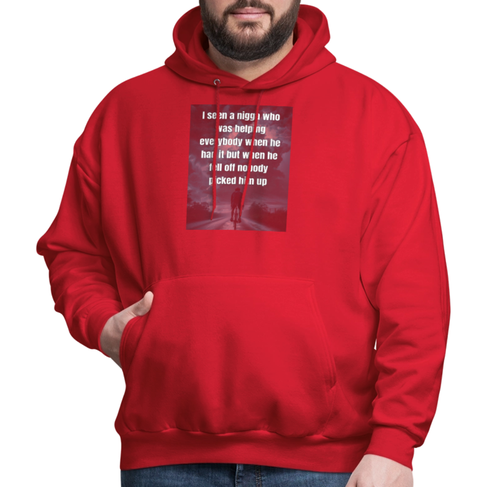 Men's Hoodie - red