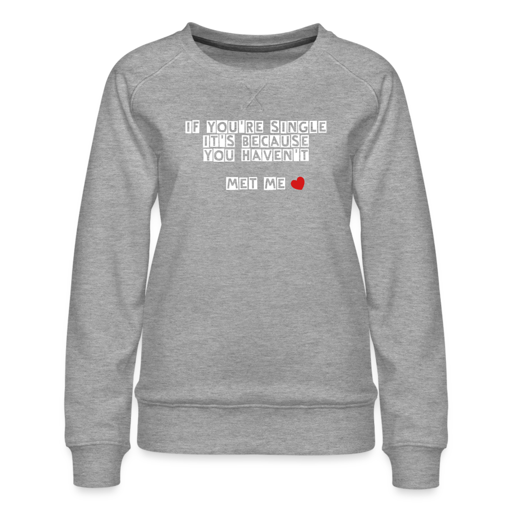 Women’s Premium Sweatshirt - heather grey