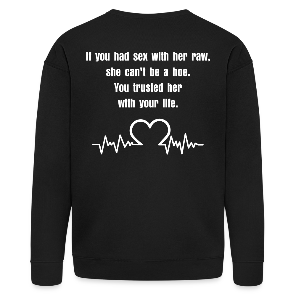 Bella + Canvas Unisex Sweatshirt - black