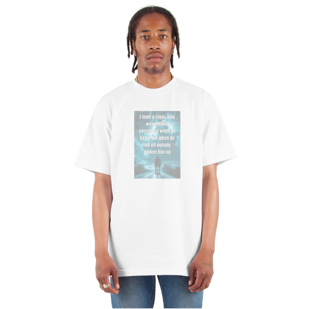 Unisex Oversized Heavyweight T-Shirt - white