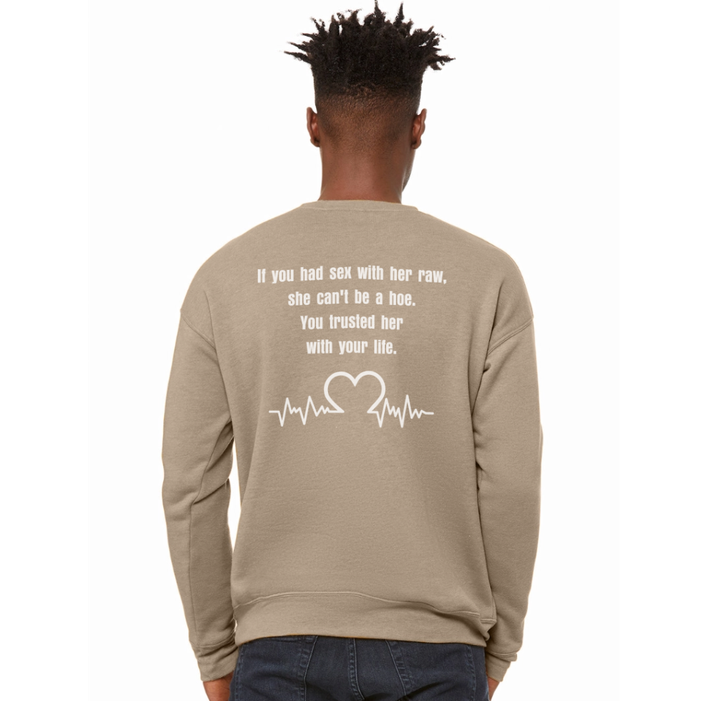 Bella + Canvas Unisex Sweatshirt - tan