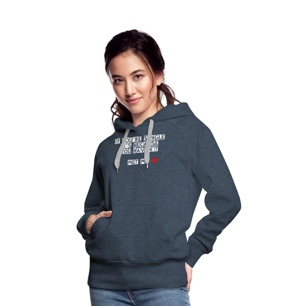 Women’s Premium Hoodie - heather denim